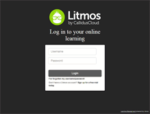 Tablet Screenshot of comptroub.litmos.com