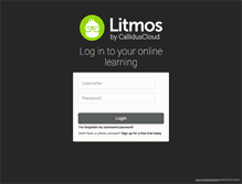 Tablet Screenshot of demo.litmos.com
