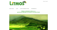 Desktop Screenshot of litmos.cz