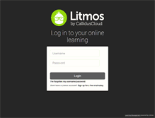 Tablet Screenshot of etrain.litmos.com